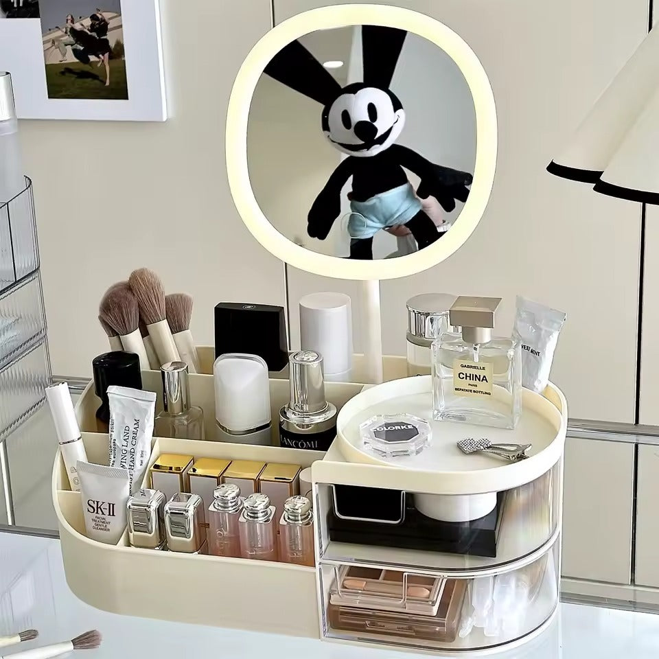 Modern Vanity Storage Box with Drawers
